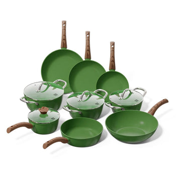 Cook & Pan - Go Green Pannenset 9-delig Pannenset Cook & Pan 