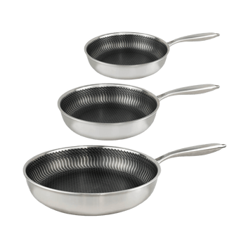 Ensemble de poêles à frire Cook &amp; Pan - Miel