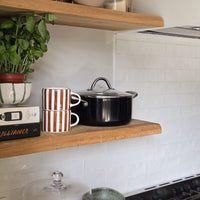 Cook &amp; Pan - Cocotte Honey Signature 22 cm avec couvercle en verre Cook &amp; Pan