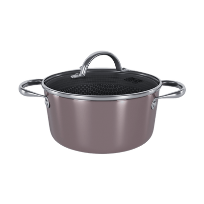 Cook & Pan - Honey Taupe of Mind Kookpot 20 cm met glazen deksel Cook & Pan 