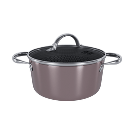 Cook & Pan - Honey Taupe of Mind Kookpot 22 cm met glazen deksel Cook & Pan 