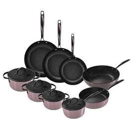 Cook & Pan - Honey Taupe of Mind Pannenset 9-delig Pannenset Cook & Pan 