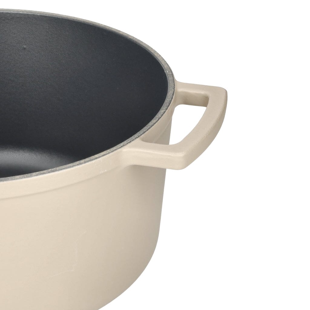 Poêle à frire en fonte Cook &amp; Pan - Taupe of Mind 28 cm - 6,5 litres