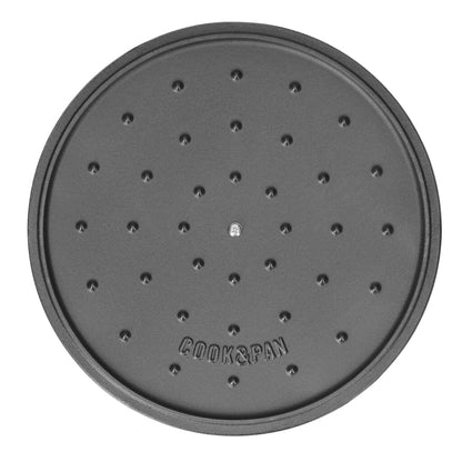 Poêle à frire en fonte Cook &amp; Pan - Taupe of Mind 28 cm - 6,5 litres