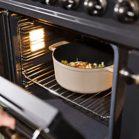 Poêle à frire en fonte Cook &amp; Pan - Taupe of Mind 28 cm - 6,5 litres