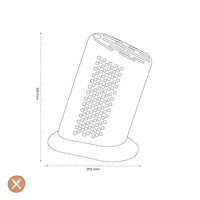 Global - G8311D Messenblok "Stip" - RVS Messenblok Global 