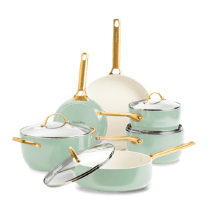 GreenPan - Padova Mint Green 10-delige Pannenset Pannenset GreenPan 