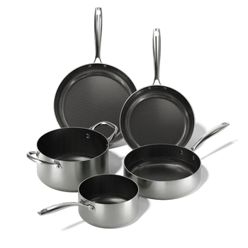 Cook & Pan - Honey RVS Pannenset 5-delig