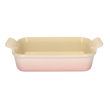 Le Creuset - Heritage Ovenschaal rechthoekig Shell Pink 26 x 19 cm