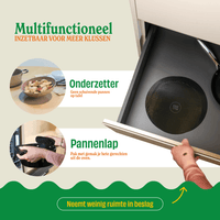 Cook & Pan - Taupe of Mind Inductiebeschermer set - 4 Pack