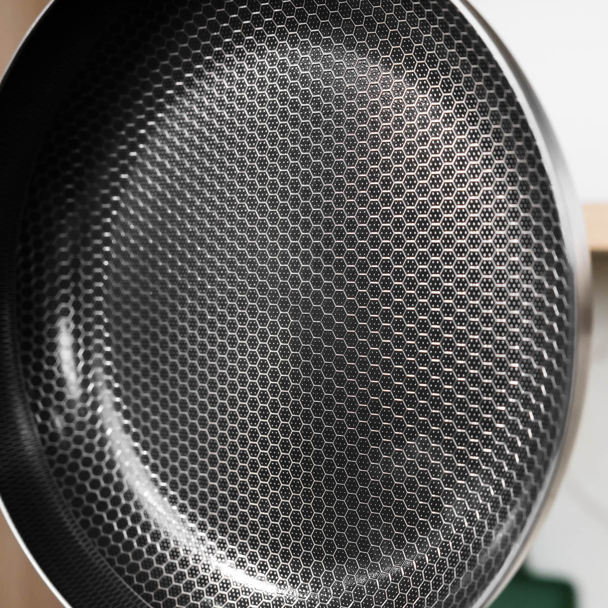 Cook & Pan - Ensemble de 9 poêles en acier inoxydable au miel