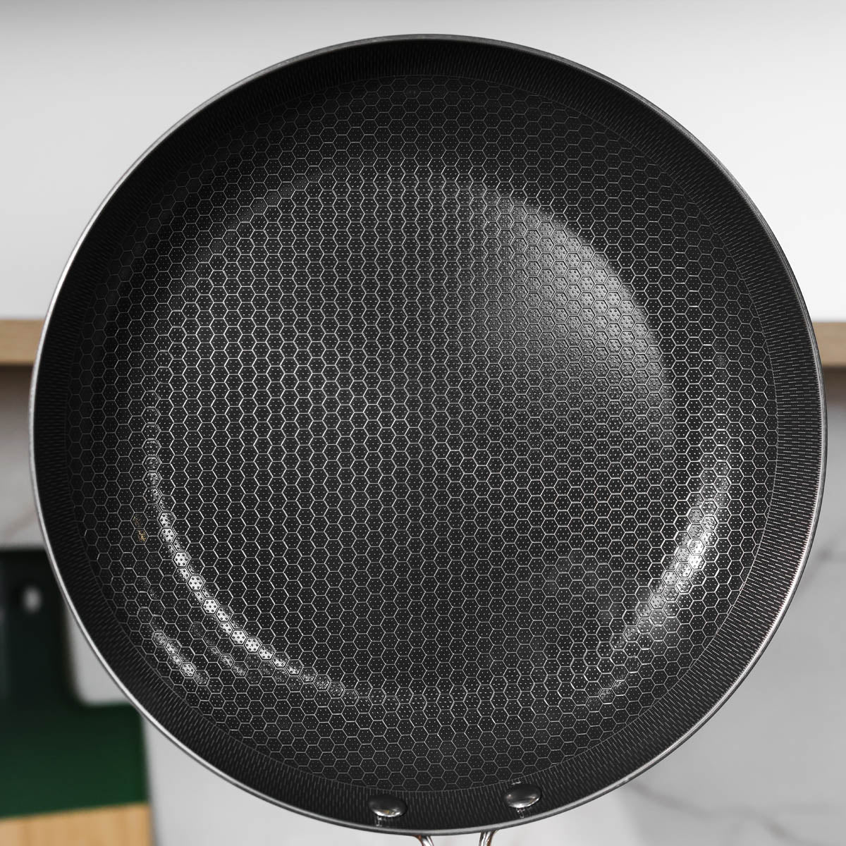 Cook & Pan - Ensemble de 9 poêles en acier inoxydable au miel