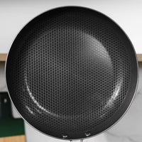 Cook & Pan - Ensemble de 9 poêles en acier inoxydable au miel