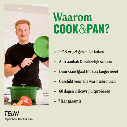 Cook & Pan - Go Ivory Hapjespan 28 cm