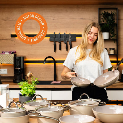 Cook & Pan - Taupe of Mind Hapjespan 28 cm