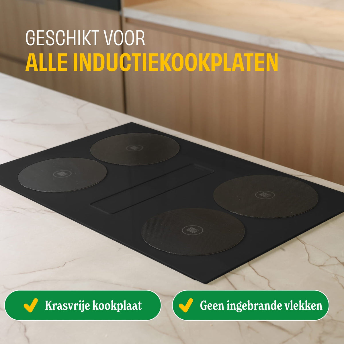 Cook & Pan - Signature Inductiebeschermer set - 4 Pack
