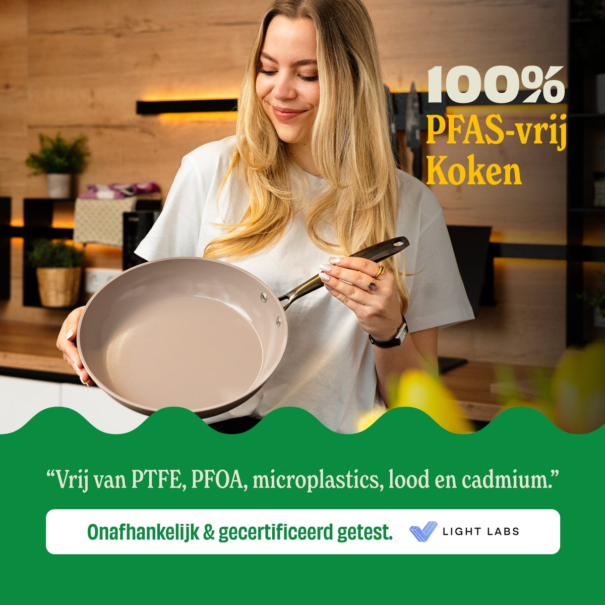 Cook & Pan - Taupe of Mind Hapjespan 28 cm