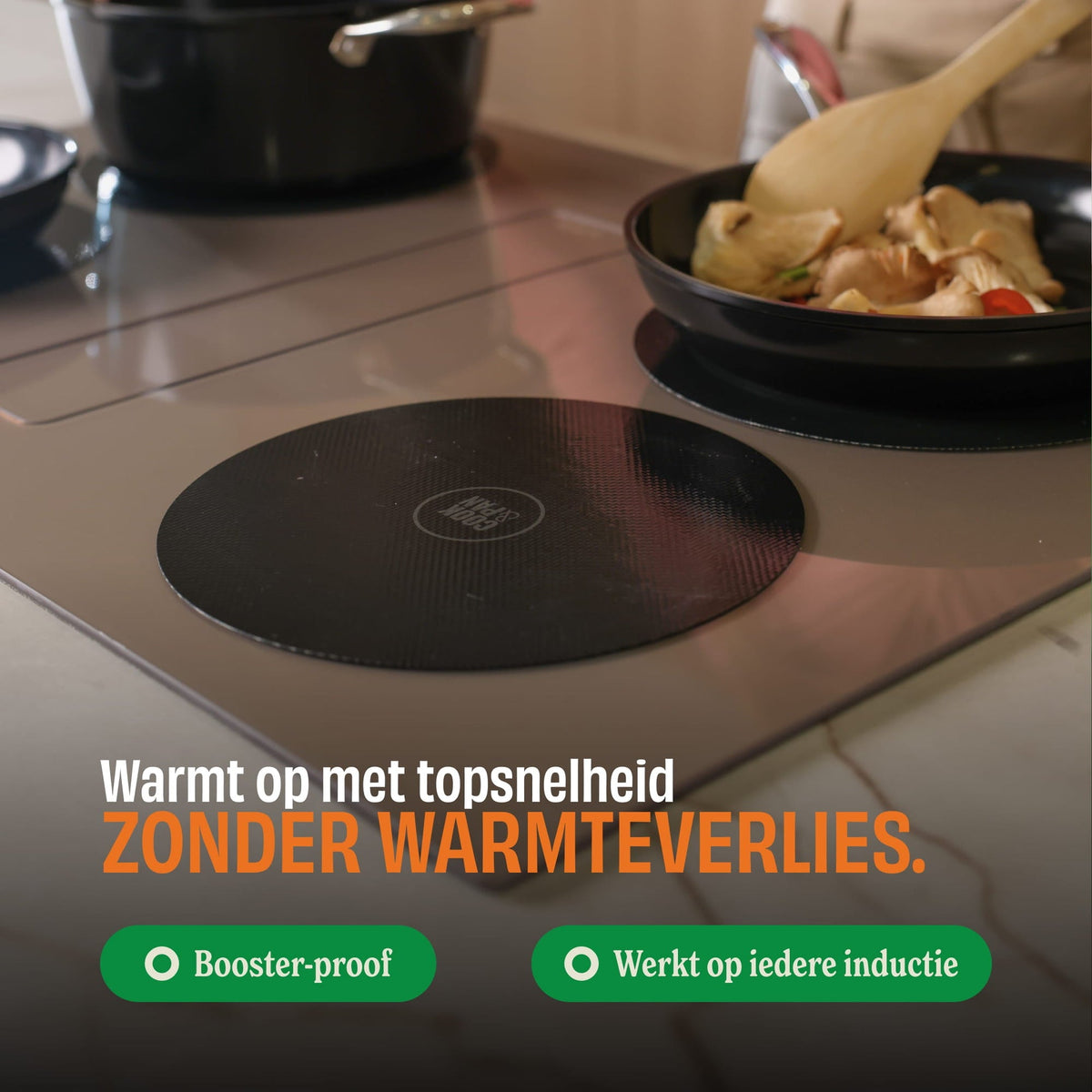 Cook & Pan - Signature Inductiebeschermer set - 4 Pack