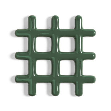 &amp;Klevering - Dessous de verre - Grille - Dessous de verre vert &amp;Klevering