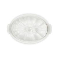 Le Creuset - Botervloot Pompoen Wit Le Creuset 