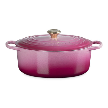 Le Creuset - Braadpan Ovaal in Geëmailleerd Gietijzer - Berry - 31 cm Braadpan Le Creuset 