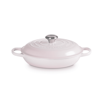 Le Creuset Cocotte Signature - Campagnard - Coquillage Rose - ø 26 cm / 2,2 litres Cocotte Le Creuset