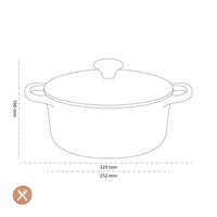 Le Creuset - Braadpan Signature rond Oranjerood 24cm 4,2l Le Creuset 