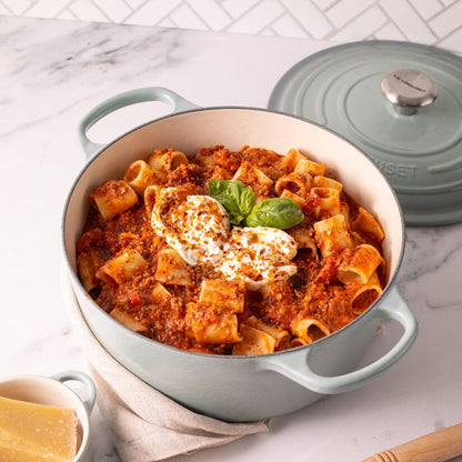 Le Creuset - Braadpan Signature rond Sea Salt 28cm 6,7l Braadpan Le Creuset 