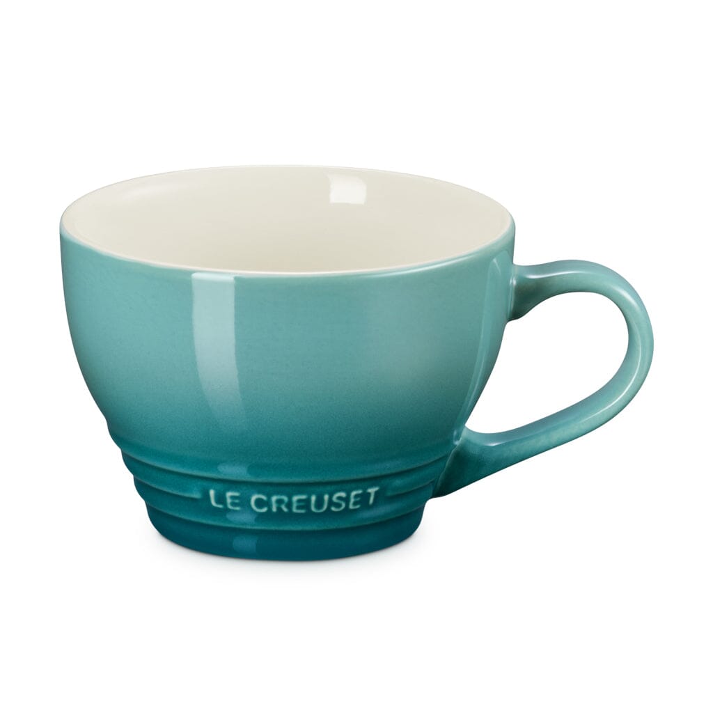 Le Creuset - Grote Cappuccino Mok Bleu Riviera 0,4l Cappuccino kopjes Le Creuset 