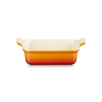 Le Creuset - Heritage Ovenschaal rechthoekig Oranjerood 19 x 14 cm Ovenschaal Le Creuset 