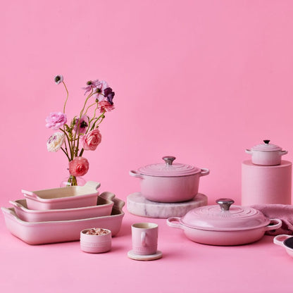 Le Creuset - Heritage Ovenschaal rechthoekig Shell Pink 19 x 14 cm Ovenschaal Le Creuset 