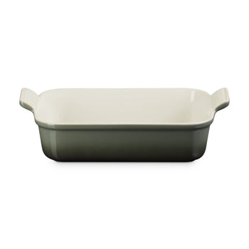 Plat à four rectangulaire Heritage Thyme 26 x 19 cm Le Creuset