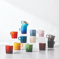 Le Creuset - Koffiebeker Oranjerood 0,2l Bekers Le Creuset 