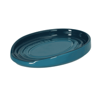 Le Creuset - Lepelhouder ovaal Deep Teal 15cm Keukengerei houder Le Creuset 