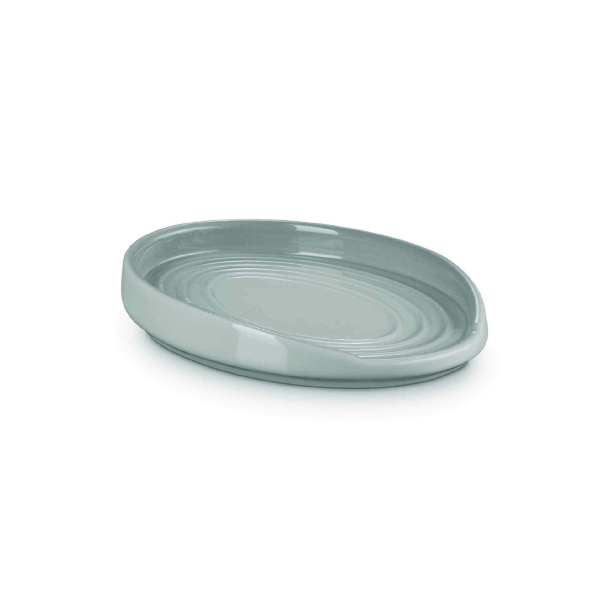 Le Creuset - Lepelhouder ovaal Sea Salt 15cm Lepelhouder Le Creuset 
