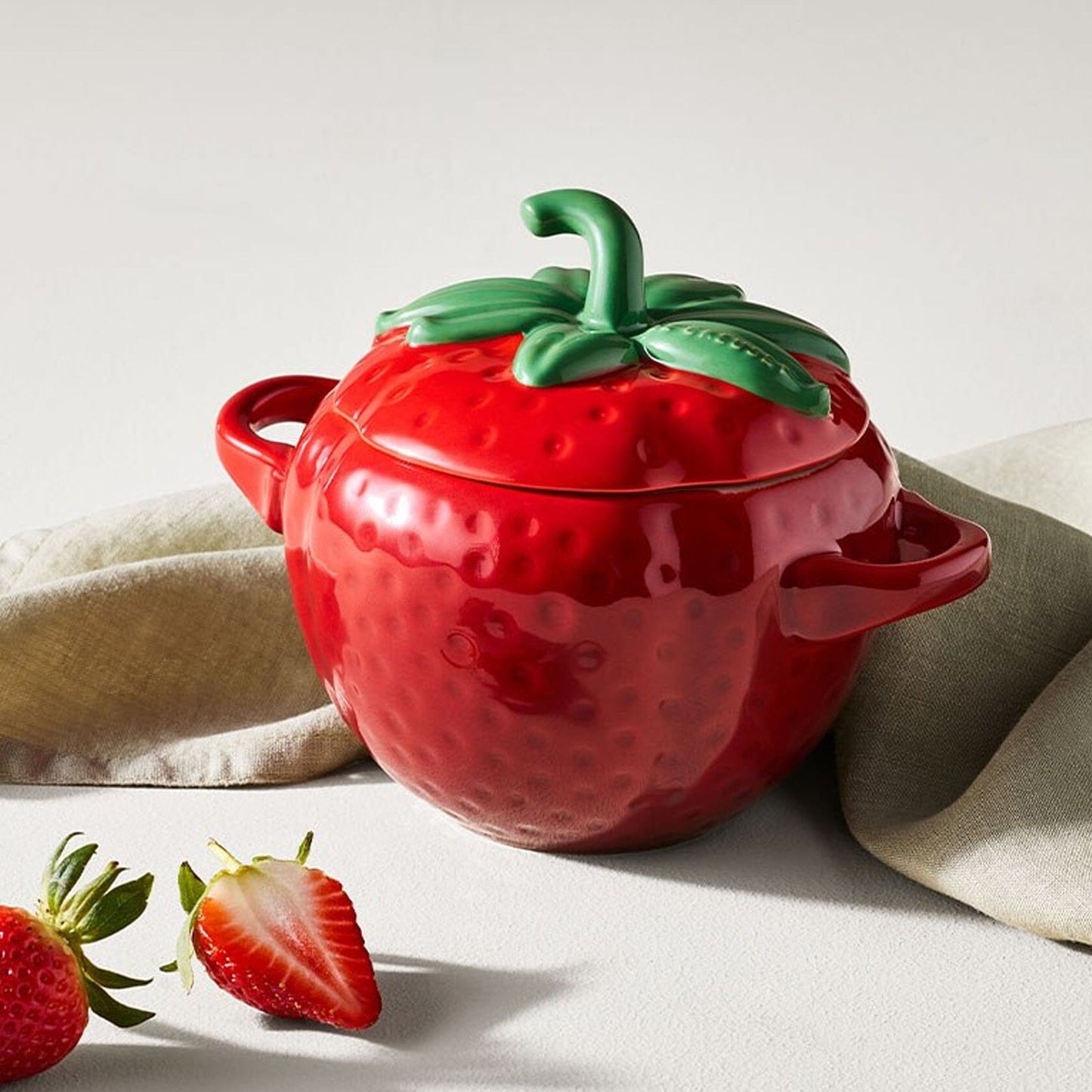 Le Creuset - Mini Braadpan Aardbei Braadpan Le Creuset 