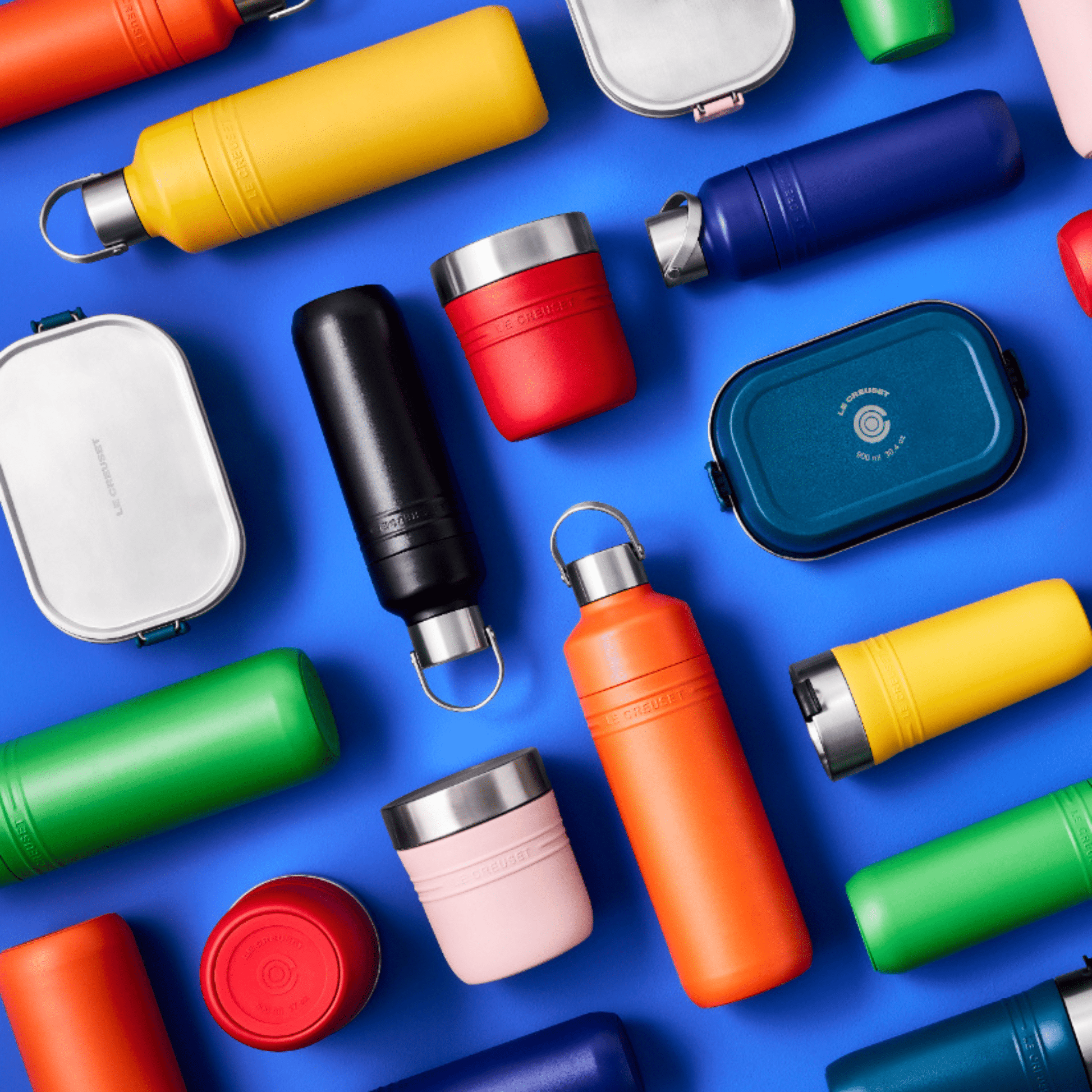 Le Creuset - On The Go Lunchbox 0,9L Kersenrood Voedingscontainer Le Creuset 