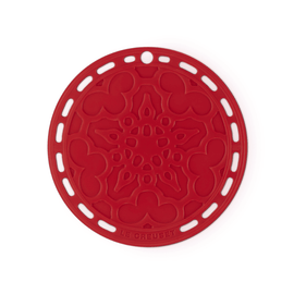Le Creuset - Onderzetter Siliconen Cerise Le Creuset 