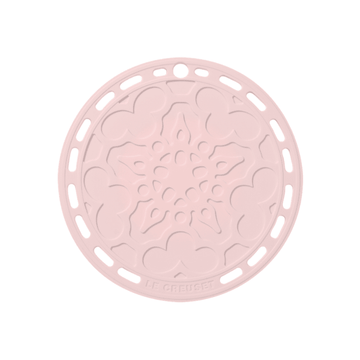 Le Creuset - Onderzetter Siliconen Shell Pink Le Creuset 
