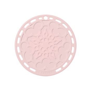 Le Creuset - Dessous de Verre Coquillage Silicone Rose Le Creuset