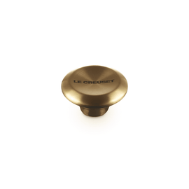 Le Creuset - RVS Knop - Rond - Goud - 5 cm Le Creuset 