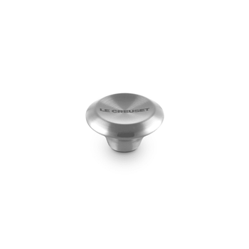 Bouton Le Creuset en acier inoxydable - Rond - Argenté - 5 cm