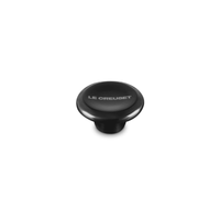 Le Creuset - RVS Knop - Rond - Zwart Nikkel - 4 cm Le Creuset 