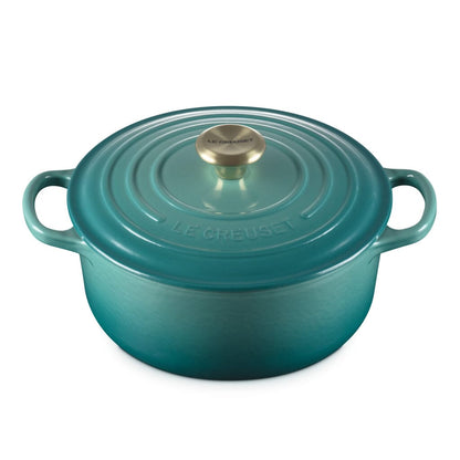 Le Creuset - Signature Braadpan - Bleu Riviera - 20 cm Le Creuset 