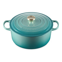 Le Creuset - Signature Braadpan - Blue Riviera - 28 cm Braadpan Le Creuset 