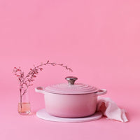 Le Creuset - Cocotte Signature Coquille Rose 24 cm Cocotte Le Creuset