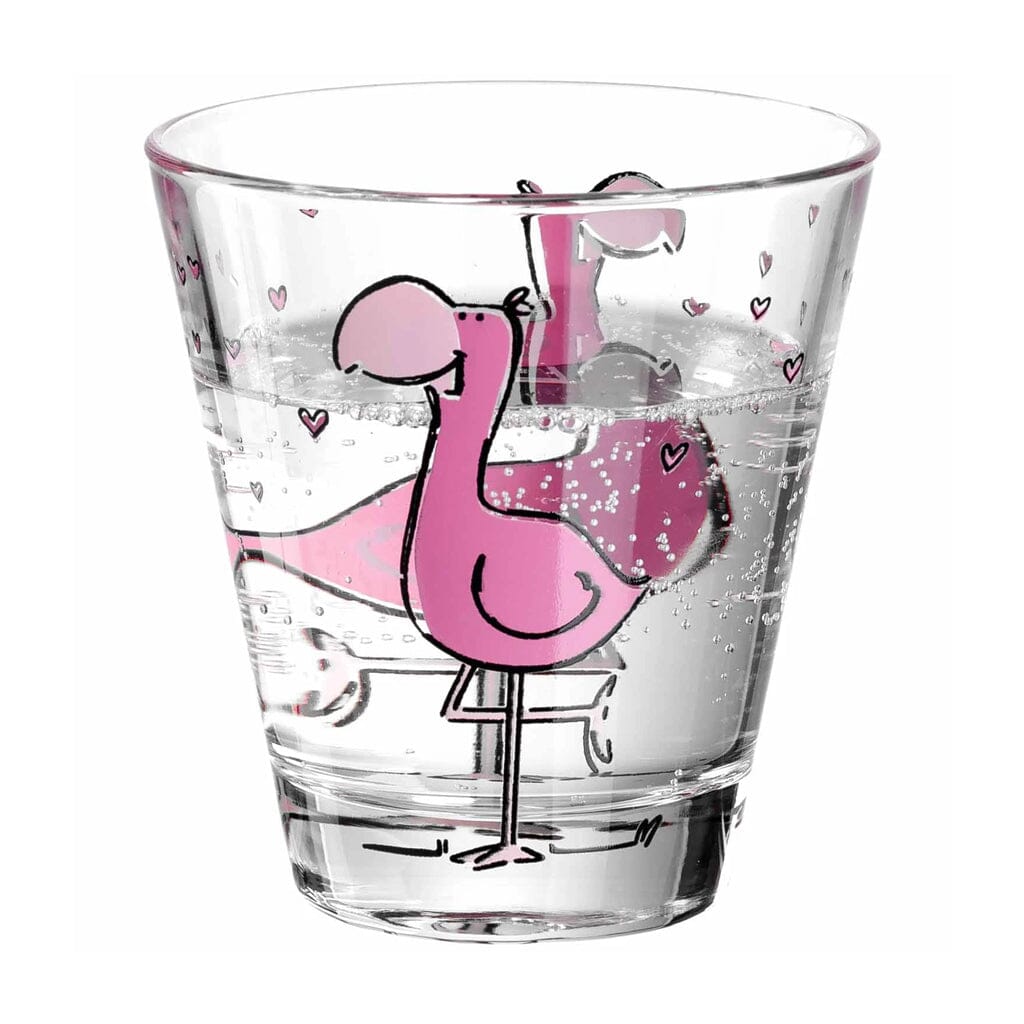 Leonardo - Drinkglas Bambini Flamingo 215ml Leonardo 