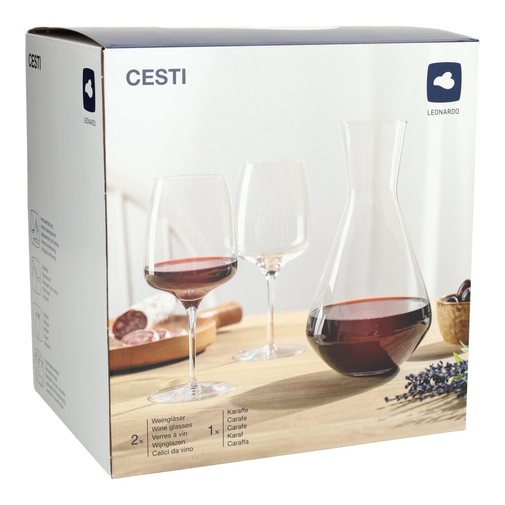 Leonardo - GB/3pcs. Wine set CEST 061975 I Wijnglazen Leonardo 