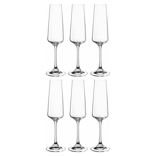 Leonardo - PALADINO Champagne Glazen 220 ml - 6 stuks Champagne glazen Leonardo 