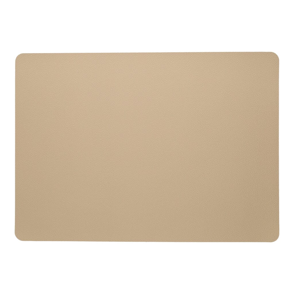 Leonardo - Placemat Leer 33x46cm - Zand Leonardo 